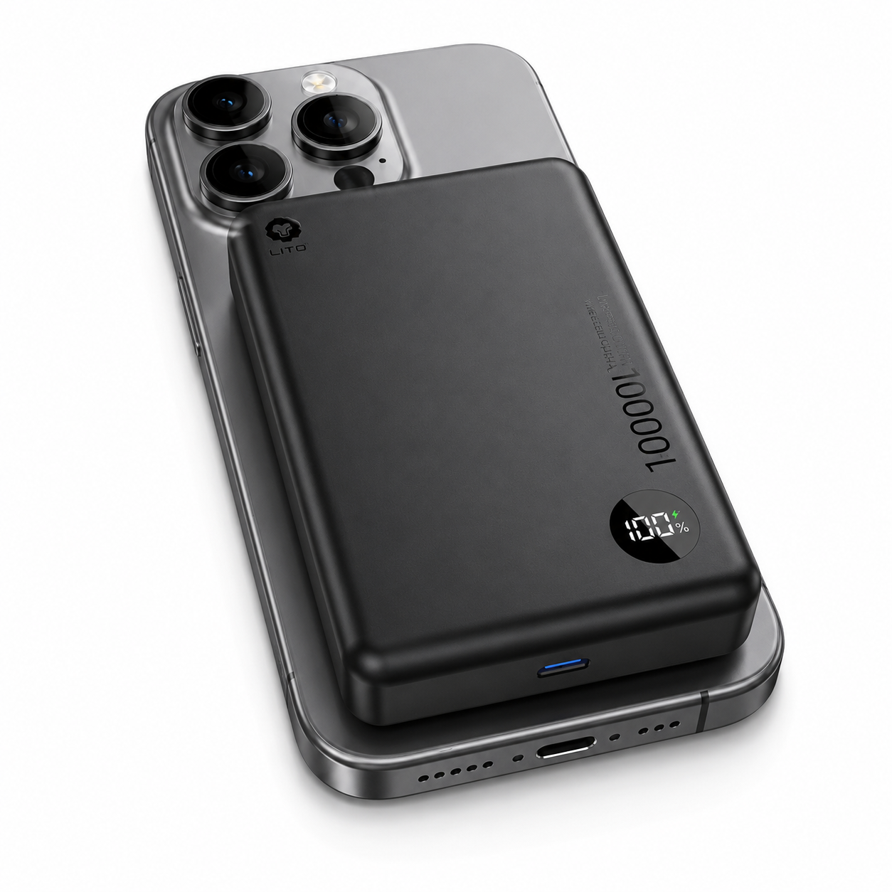 LITO Magnetic Wireless Power Bank 10,000mAh