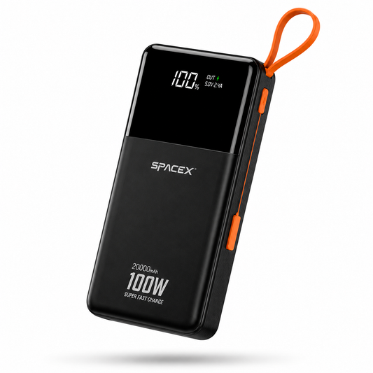 SPACEX 1414 20000mAh 100W Super Fast Charge Power Bank